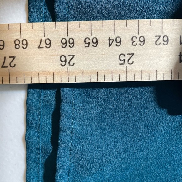 Torrid Teal Blouse - Picture 7 of 10